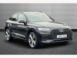 Black Used 2022 Audi Q5 Sportback Comfort SUV | £38,550 (Expensive)