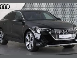 Black Used 2021 Audi e-tron Sportback S-Line SUV | £27,490 (Good price)