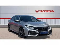 Silver Used 2018 Honda Civic SR Hatchback | £9,707 (Fair price)