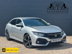 Silver Used 2019 Honda Civic SR Hatchback | £11,399 (Good price)