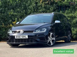Black Used 2017 VW Golf VII R Estate | £23,090 (Expensive)