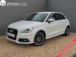 White Used 2018 Audi A1 S-Line Hatchback | £9,990 (Fair price)