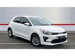 White Used 2022 Kia Rio 2 Hatchback | £11,978 (Fair price)