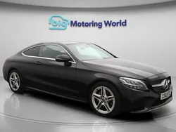 Black Used 2019 Mercedes C200 AMG line Coupe | £18,700 (Fair price)