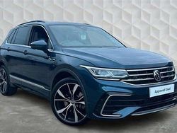 Blue Used 2021 VW Tiguan R-line SUV | £28,500 (Fair price)
