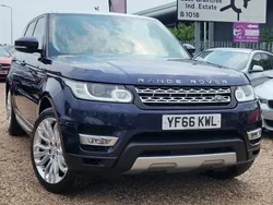 Blue Used 2016 Land Rover Range Rover Sport HSE SUV | £15,695 (Super price)