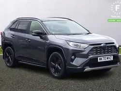 Grey/black Used 2020 Toyota RAV4 Hybrid SUV | £25,299 (Fair price)