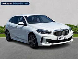 White Used 2021 BMW 118 M Sport Hatchback | £21,189 (Fair price)
