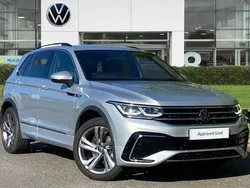 Silver Used 2024 VW Tiguan R-line Edition SUV | £31,495 (Fair price)