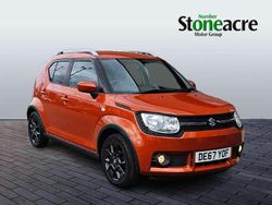 Orange Used 2017 Suzuki Ignis SZ-T Hatchback | £7,750 (Fair price)