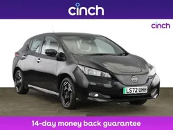 Black Used 2022 Nissan Leaf Acenta Hatchback | £9,949 (Good price)