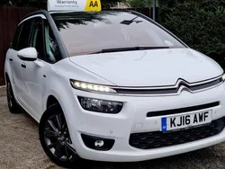White Used 2016 Citroën Grand C4 Picasso Exclusive MPV | £5,150 (Fair price)