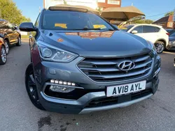 Silver Used 2018 Hyundai Santa Fe Edition SUV | £16,299 (Fair price)