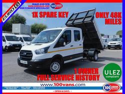 White Used 2020 Ford Transit S Cabriolet | £16,490 (Fair price)