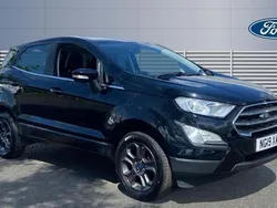 Black Used 2019 Ford Ecosport Zetec SUV | £9,998 (Fair price)