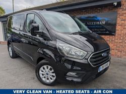 Black Used 2022 Ford Transit Custom Limited Van | £20,388
