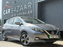 Grey Used 2021 Nissan Leaf Tekna Hatchback | £9,493 (Fair price)