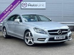 Silver Used 2013 Mercedes CLS350 AMG Coupe | £9,490 (Fair price)
