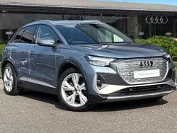 Blue Used 2022 Audi Q4 e-tron S-Line SUV | £22,990 (Good price)