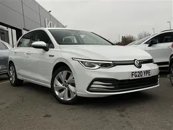White Used 2020 VW Golf VII Style Hatchback | £15,950 (A bit pricey)