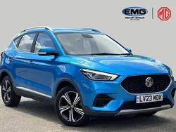 Blue Used 2023 MG ZS Excite Sedan | £13,899 (Fair price)