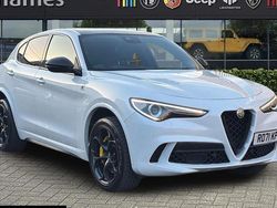 White Used 2021 Alfa Romeo Stelvio Quadrifoglio SUV | £49,995