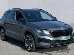 Metallic graphite grey Used 2024 Skoda Karoq SportLine SUV | £25,980 (Fair price)