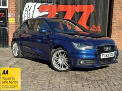 Blue Used 2013 Audi A1 Sportback S-Line Hatchback | £7,807 (Fair price)