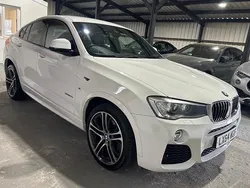 White Used 2014 BMW X4 M Sport SUV | £13,990 (Fair price)
