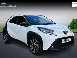 White Used 2024 Toyota Aygo Hatchback | £13,452 (Fair price)
