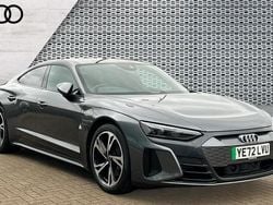 Grey Used 2022 Audi e-tron GT quattro Comfort Sedan | £37,957 (Fair price)