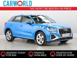 Blue Used 2022 Audi Q2 S-Line SUV | £17,990 (Good price)