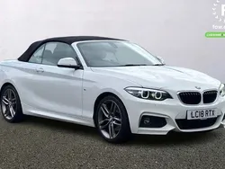 White Used 2018 BMW 225 M Sport Cabriolet | £17,299 (Fair price)