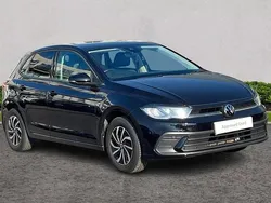 Black Used 2022 VW Polo Life Hatchback | £14,990 (Fair price)