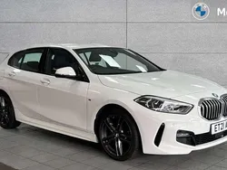 Alpine white Used 2021 BMW 118 M Sport Hatchback | £20,368 (Fair price)