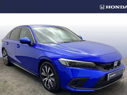 Crystal blue Used 2025 Honda Civic Elegance | £29,490 (Super price)