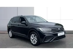 Black Used 2023 VW Tiguan Allspace Life SUV | £27,001 (Good price)