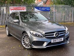 Grey Used 2017 Mercedes C200 AMG Line Premium Estate | £15,495 (Fair price)