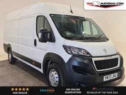White Used 2023 Peugeot Boxer Premium Van | £21,990 (A bit pricey)