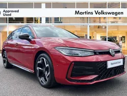 Red Used 2024 VW Passat R-line Estate | £31,280