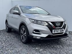 Silver Used 2017 Nissan Qashqai N-Connecta SUV | £12,199 (Fair price)