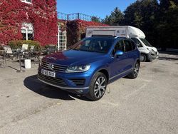 Blue Used 2016 VW Touareg R-line SUV | £16,499 (Super price)