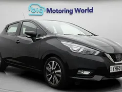 Black Used 2018 Nissan Micra Acenta Hatchback | £9,500 (Fair price)