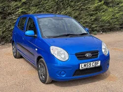 Blue Used 2009 Kia Picanto 2 Hatchback | £3,985 (Fair price)