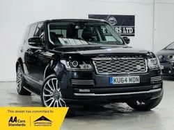Black Used 2014 Land Rover Range Rover Vogue SE SUV | £14,000 (Fair price)