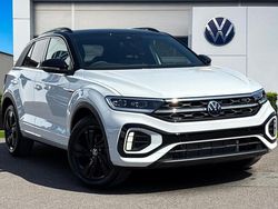 White New 2025 VW T-Roc Black Edition SUV | £34,599 (Good price)