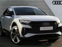White Used 2024 Audi Q4 Sportback e-tron Advanced SUV | £44,995