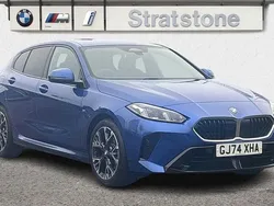 Blue Used 2024 BMW 120 M Sport Hatchback | £31,995 (Expensive)