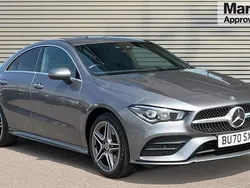 Grey Used 2020 Mercedes CLA250e AMG Line Premium Sedan | £19,668 (Fair price)