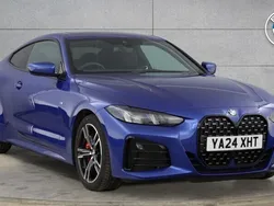 Blue Used 2024 BMW 420 M Sport Coupe | £38,999 (Fair price)